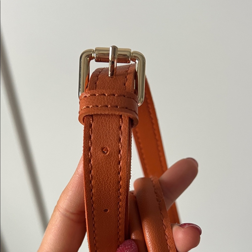 Elegant Orange Mini Bag - Picture 9 of 11